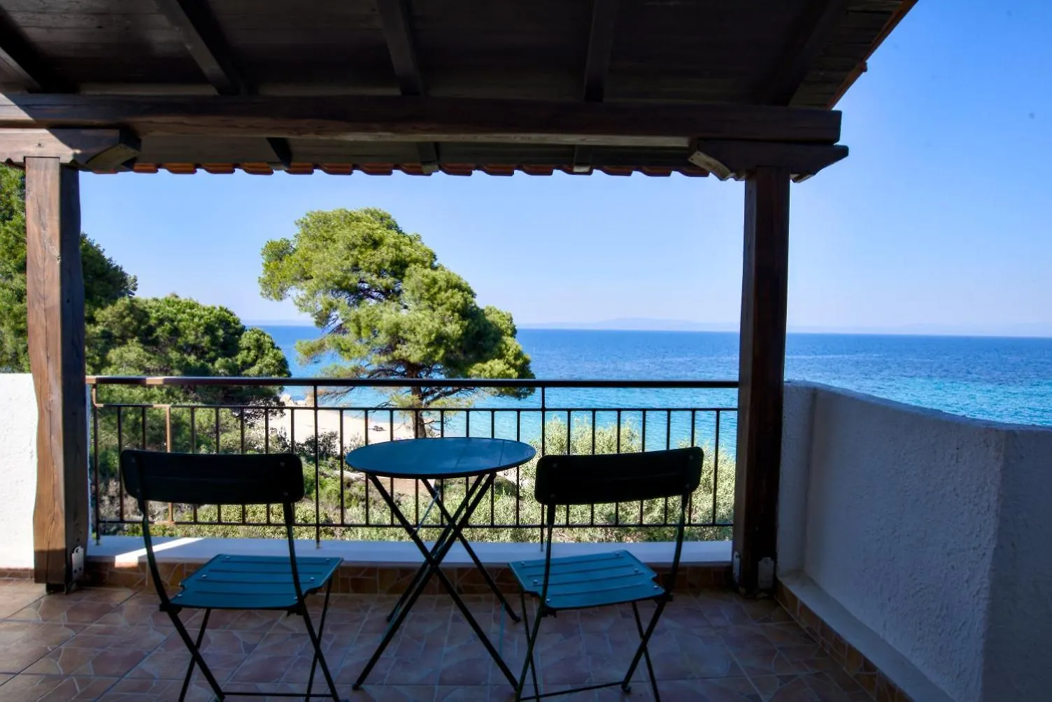 Frigano Sea View Villa On The Beach Vourvourou