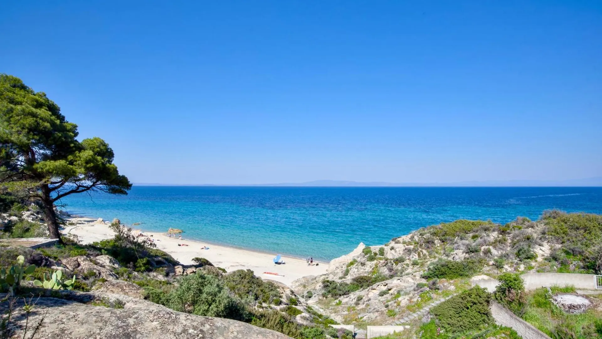 Frigano Sea View Villa On The Beach Vourvourou Greece